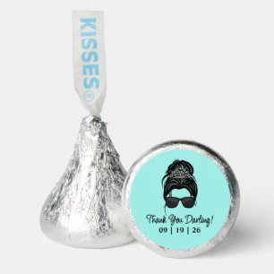 Elegant Bride & Co. Bridal Shower Teal Hershey®'s Kisses®