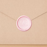 Elegant Bride Groom Initials Wedding Date Heart Wax Seal Sticker<br><div class="desc">Create your own custom, personalized, classic, elegant, classy, stylish, hand made adhesive backing peel-n-stick beautiful genuine wax quinine sealing bride & groom / couple monogram wedding date heart wax seals stickers, for sealing your wedding related mails - RSVP, Save the Date, Invite, card, gift favors, and so much more. Simply...</div>