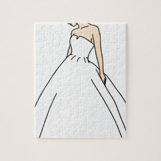 Elegant Bride Jigsaw Puzzle