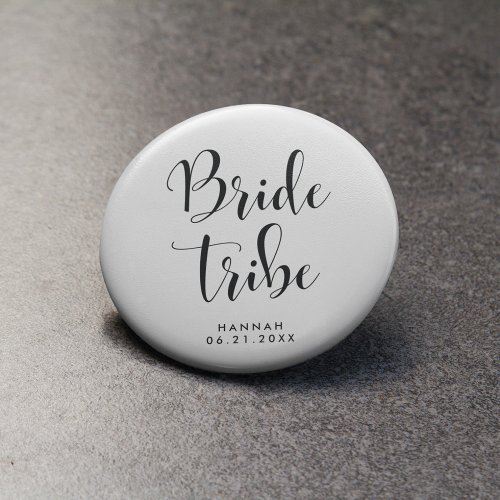 Elegant Bride tribe Button