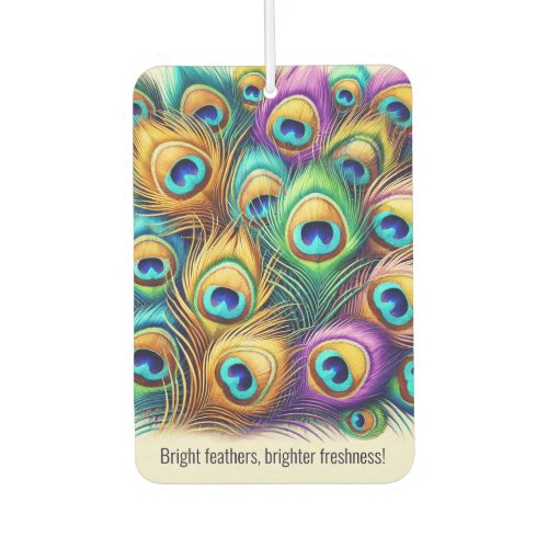 Elegant Bright feathers brighter freshness Air Freshener