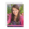 Elegant Bright Pink Custom Photo Graduation Party