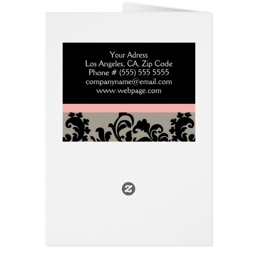 Elegant Brochure (Back)