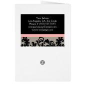 Elegant Brochure Cards (Back)