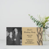 elegant brown branches Birthday (Standing Front)