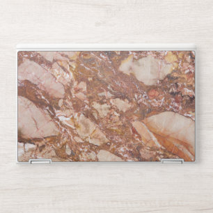 Elegant brown marble EliteBook X360 1030 G4 HP Laptop Skin
