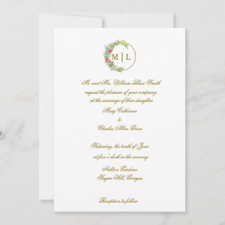 Elegant Brown Wedding Invitation, Anniversary Invitation