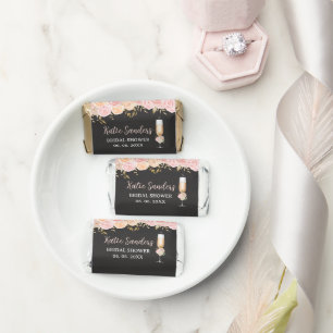 Elegant Brunch Bridal Shower Luxe Flower Arrangeme Hershey's Miniatures