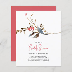 Elegant Budget Invitations l Bridal Shower