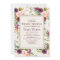 Elegant Burgundy Pink Floral Bridal Shower