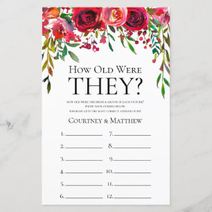 Elegant Burgundy Roses How Old Were They