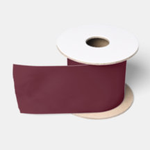 Elegant Burgundy Solid Color Wedding