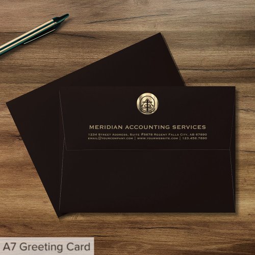 Elegant Business A7 Greeting Card Envelope