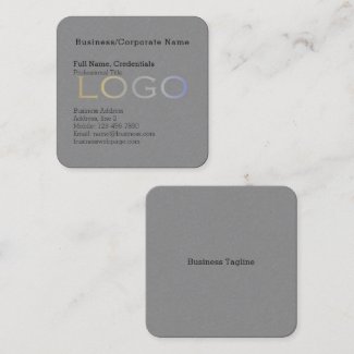Elegant Business Background Logo Premium Black
