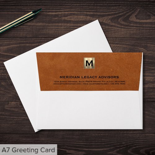 Elegant Business Branded Envelope