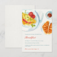 Elegant Business Breakfast Meeting Invitation