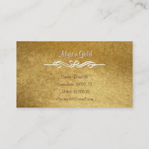 Elegant Business Card