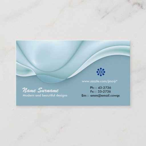 Customizable elegant business card