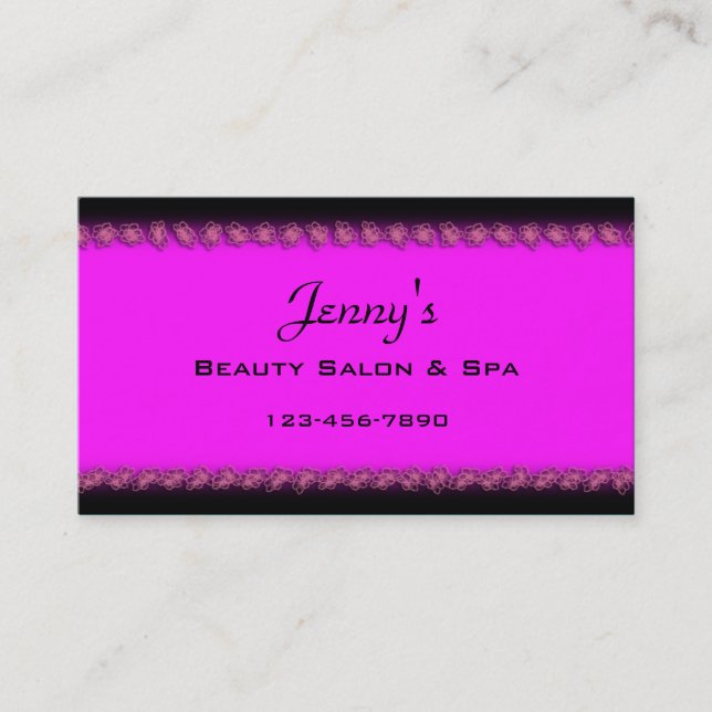 Elegant Business Card (Front)