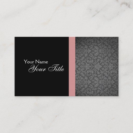 Customizable Elegant Business Card