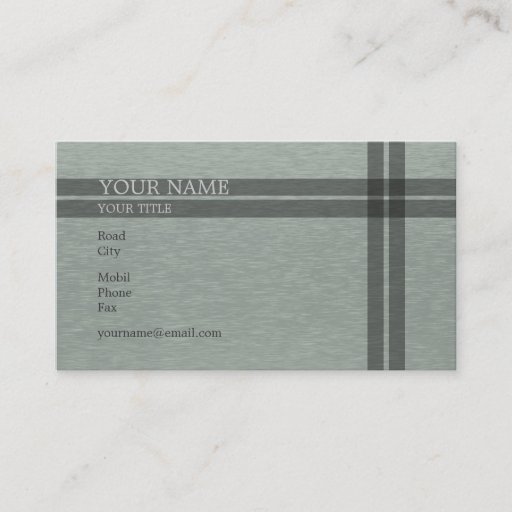 Customizable Elegant Business Card