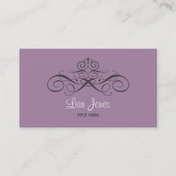 Elegant Business Card by Kjpargeter at Zazzle