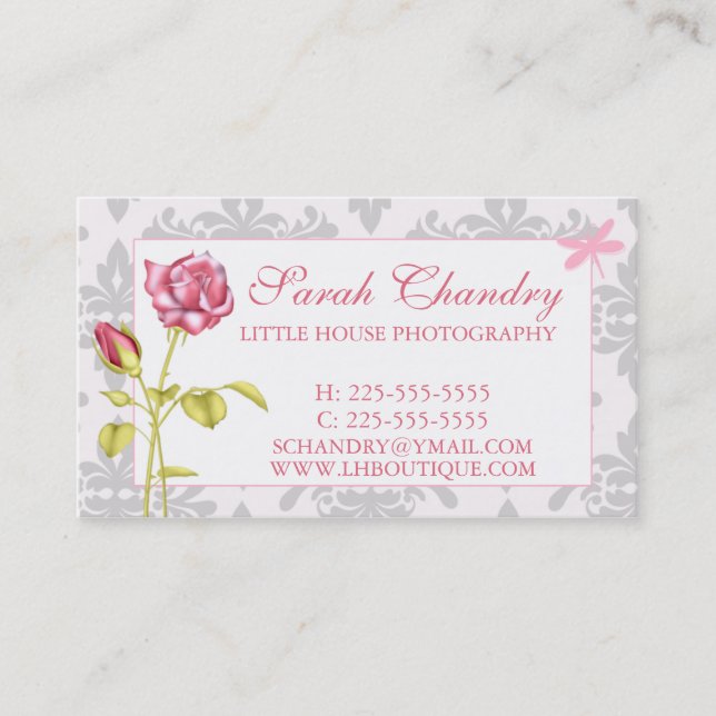 Elegant Business Card (Front)