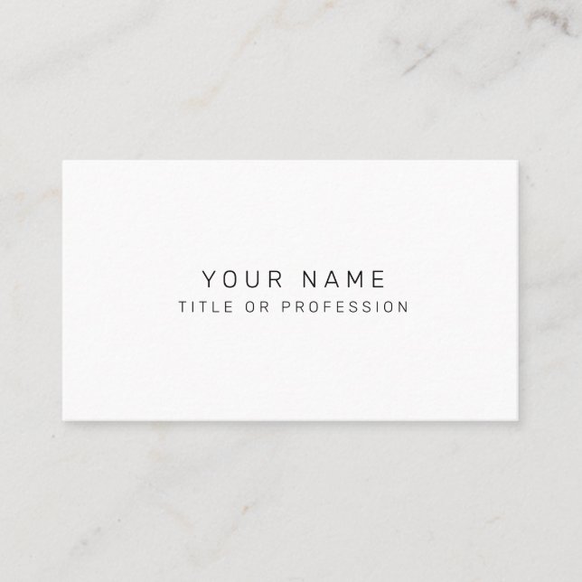 Standard, 3.5" x 2.0" Business Card (Front)