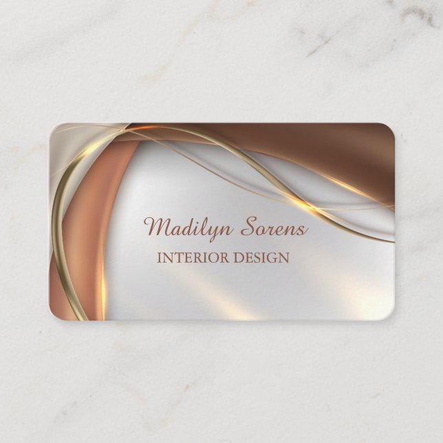 Elegant Business Card  (Front)