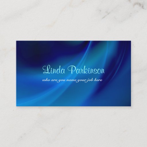 Customizable elegant business card