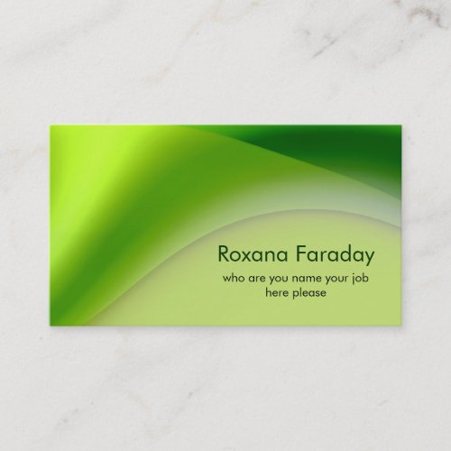 elegant business card