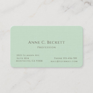 Elegant  business card