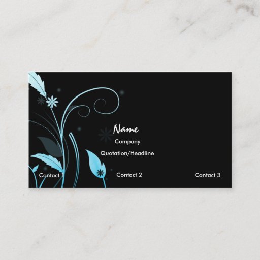 Customizable Elegant business card