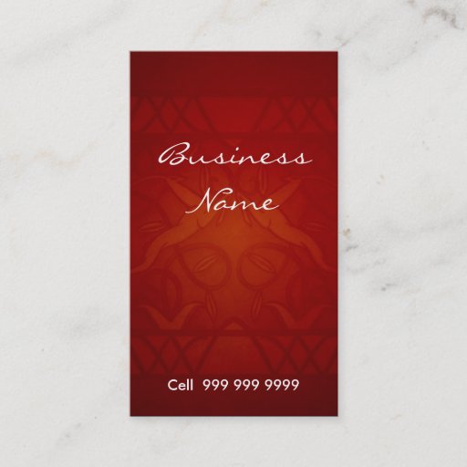 Customizable Create Your Own Elegant Business Card