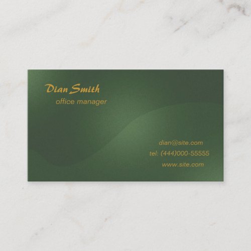 Elegant business card