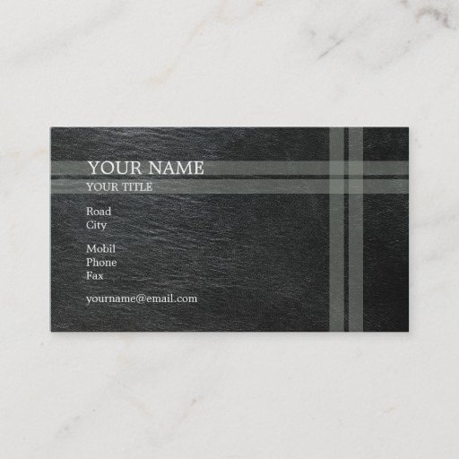 Customizable Elegant Business Card