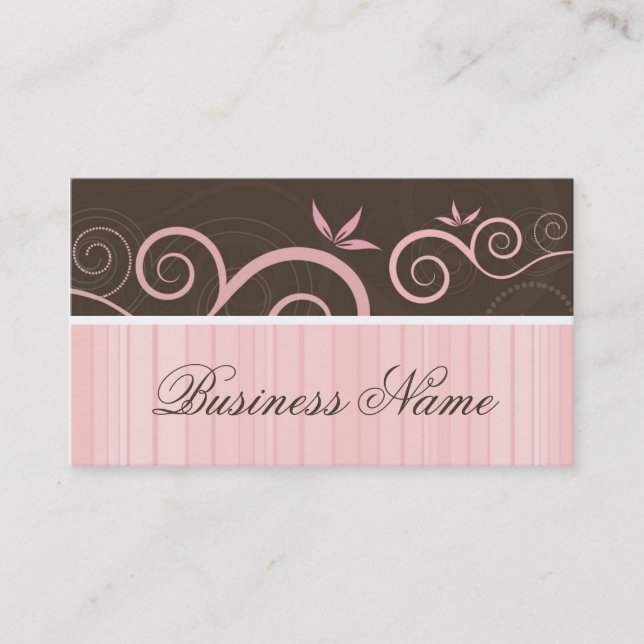 Elegant Business Card Design (Front)