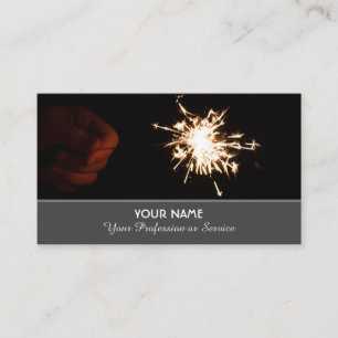 Elegant business card for service experts