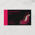 Elegant Business Card For Women&#39;s Shoe Store at Zazzle
