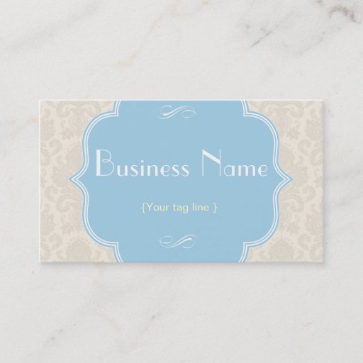 Customizable Elegant Business Card Template