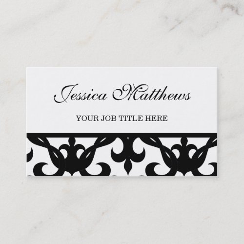 Elegant Business Cards - Personalize