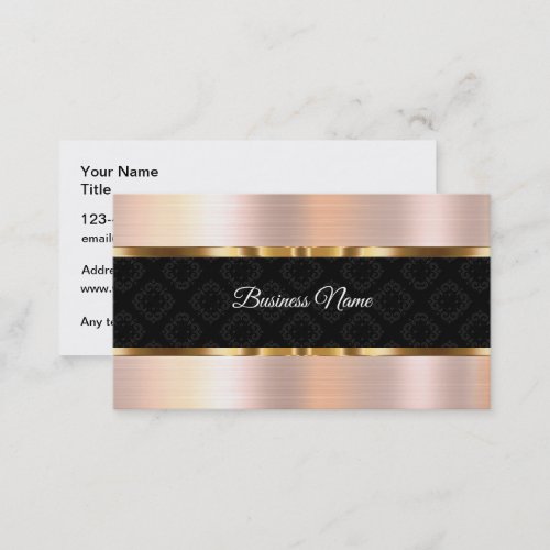 Elegant Business Cards With A Classy Design