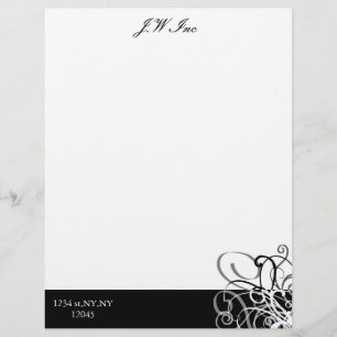 elegant Business Letterheads Letterhead