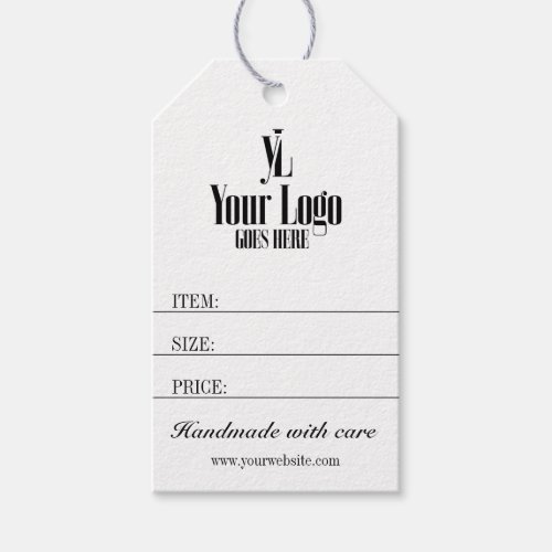 Elegant Business Logo Clothing Boutique Price Tag