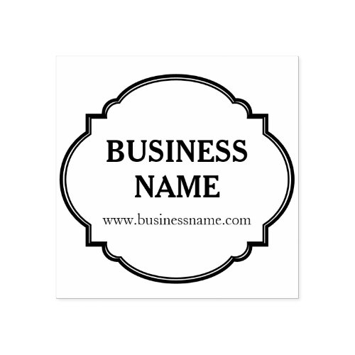 Elegant Business Name Stamp
