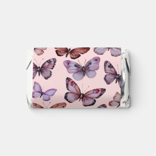 Elegant Butterflies Bridal Shower CUSTOM Hershey's Miniatures