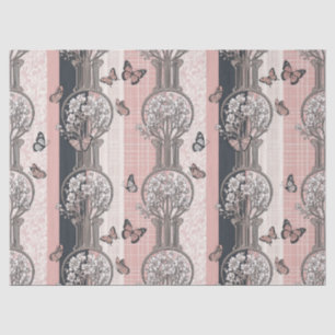 Elegant Butterfly Blossom (5) Tissue Paper
