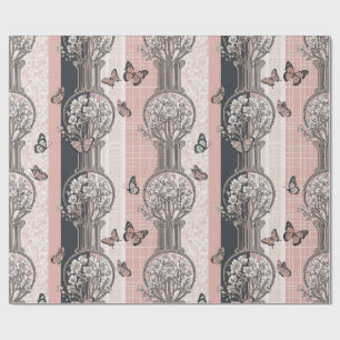 Elegant Butterfly Blossom (5) Wrapping Paper