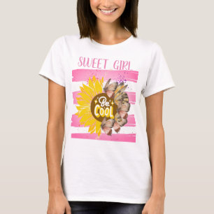 Elegant Butterfly Floral Aesthetic T-Shirt