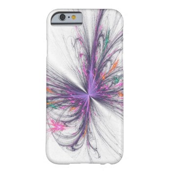 Elegant Butterfly Fractal Barely There iPhone 6 Case